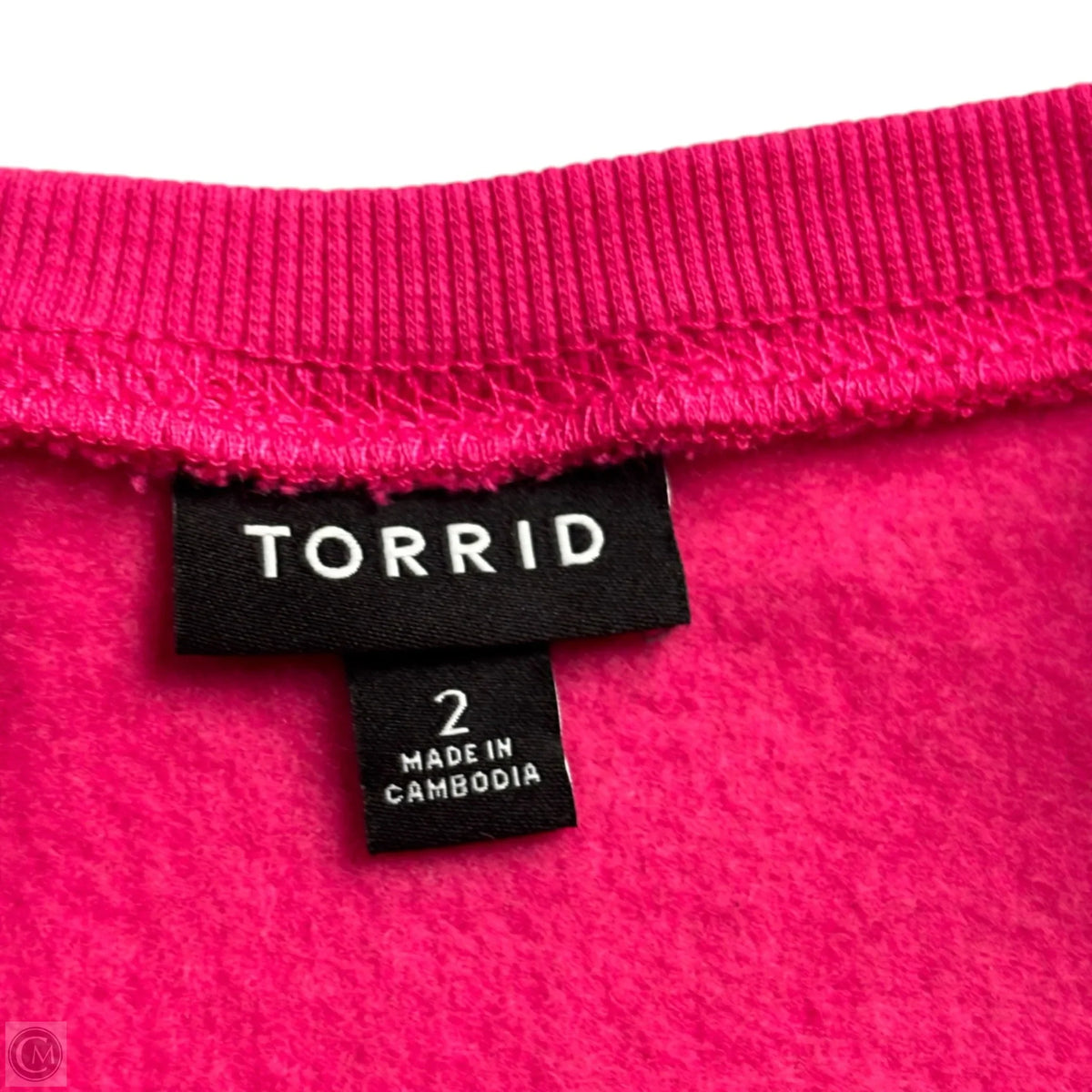 Sweatshirt Crewneck By Torrid In Pink, Size: 2x