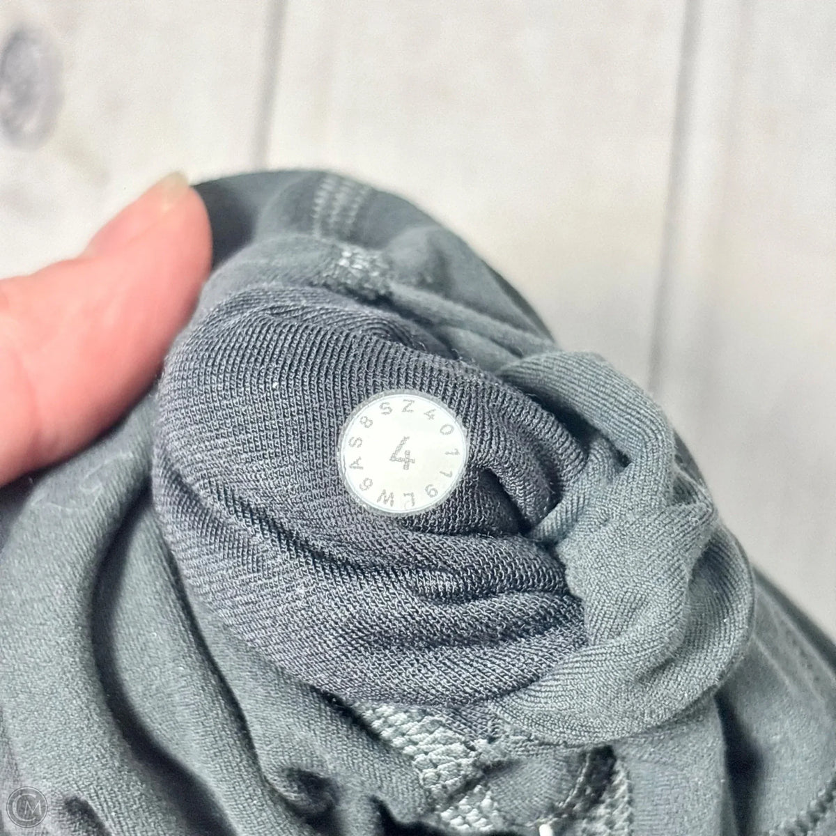 Athletic Capris By Lululemon In Grey, Size: S
