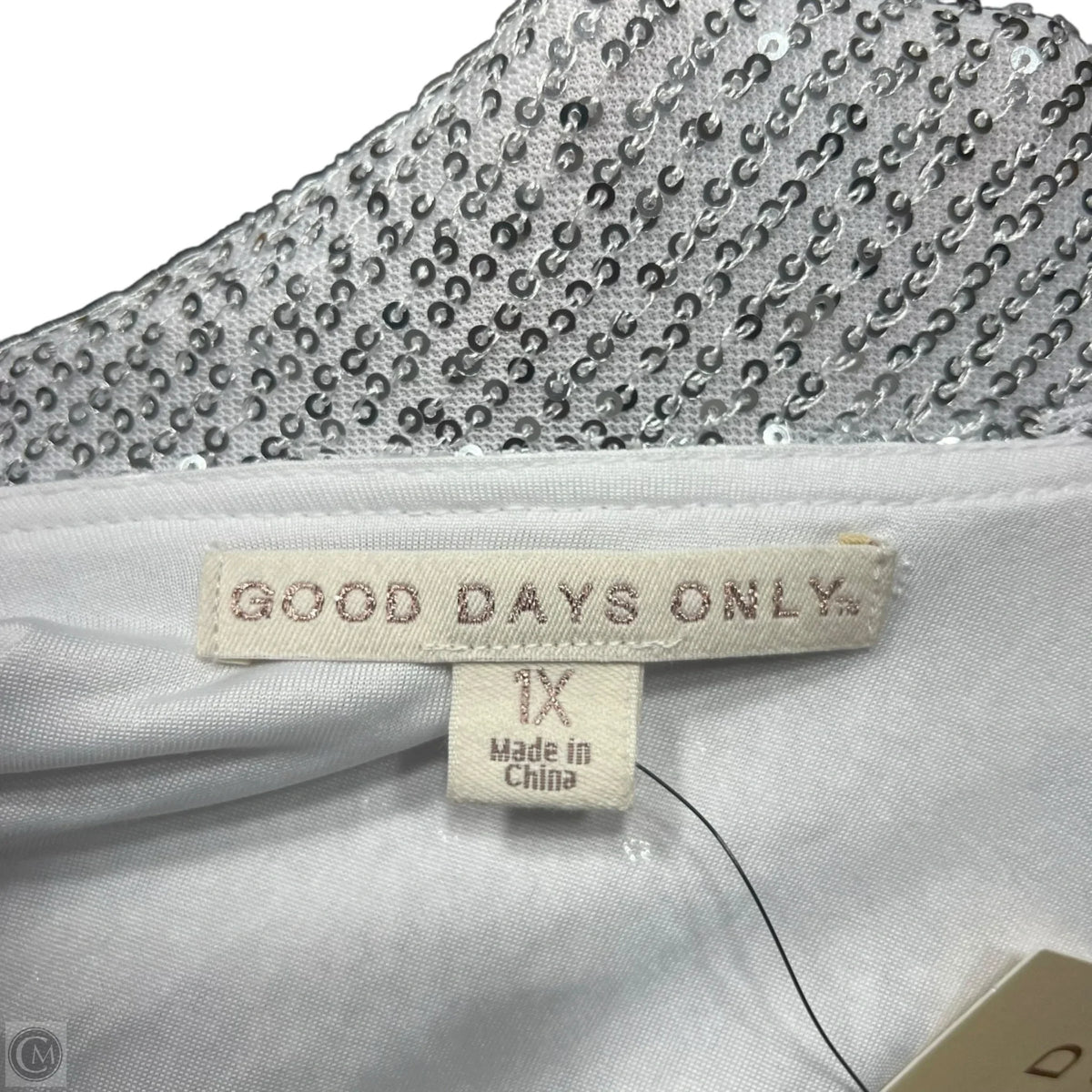 Cardigan By Good Days Only In Silver, Size: 1x