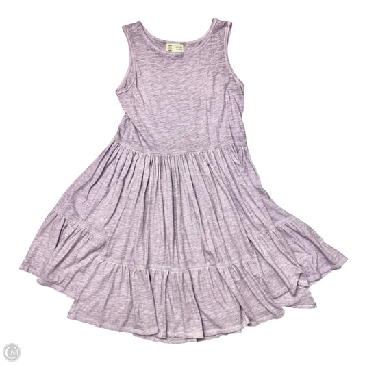 Dress Casual Short By Anthropologie In Purple, Size: Xs