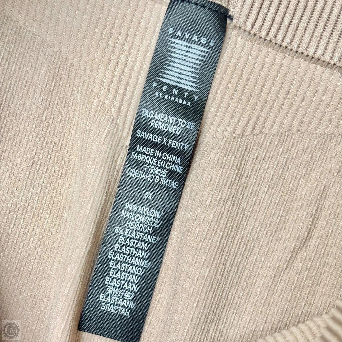 Athletic Leggings By Savage x Fenty In Tan, Size: 3x