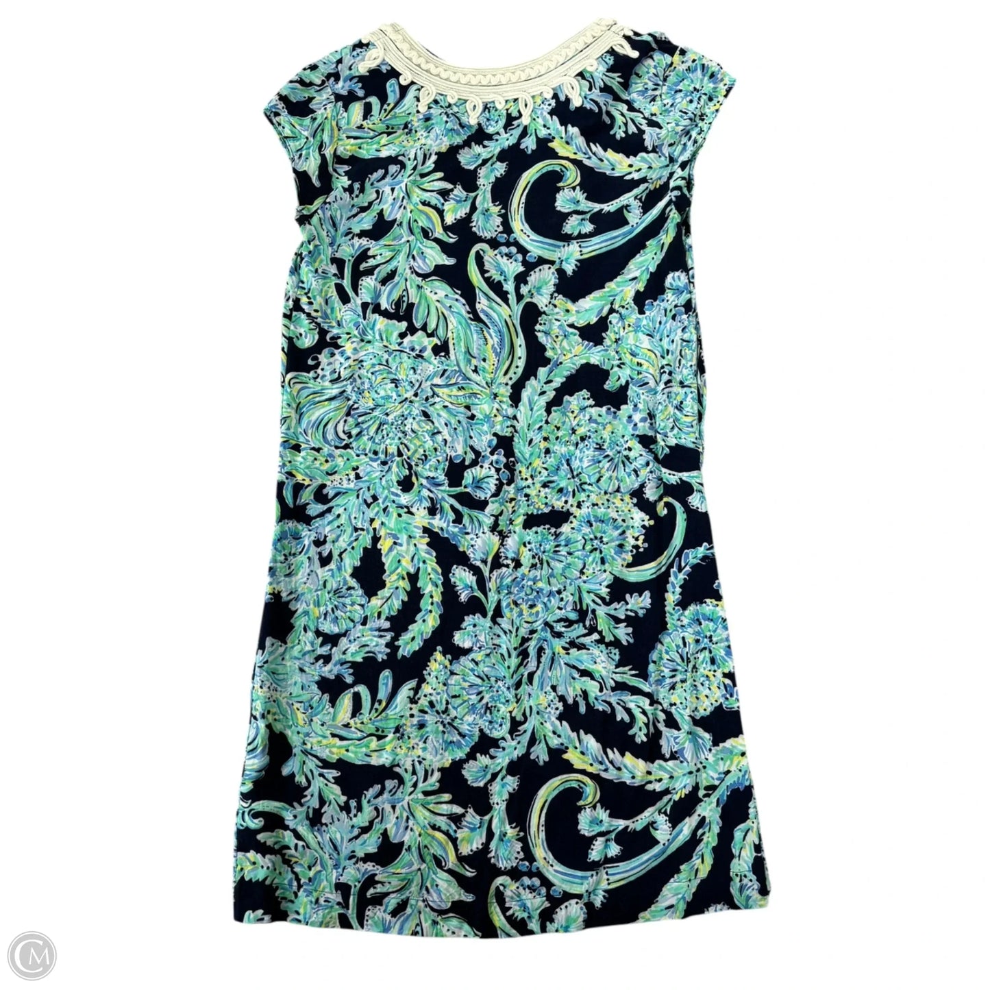 Dress Designer By Lilly Pulitzer In Tropical Print, Size: Xs