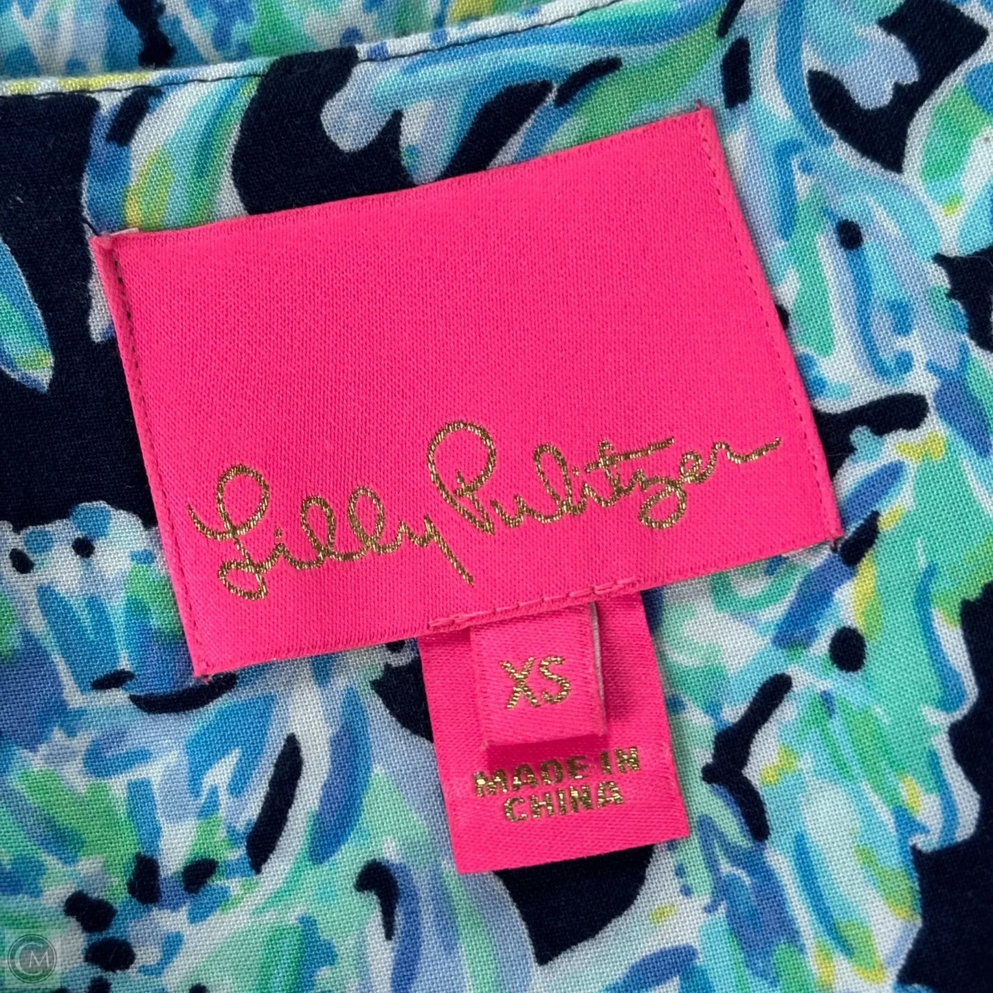 Dress Designer By Lilly Pulitzer In Tropical Print, Size: Xs