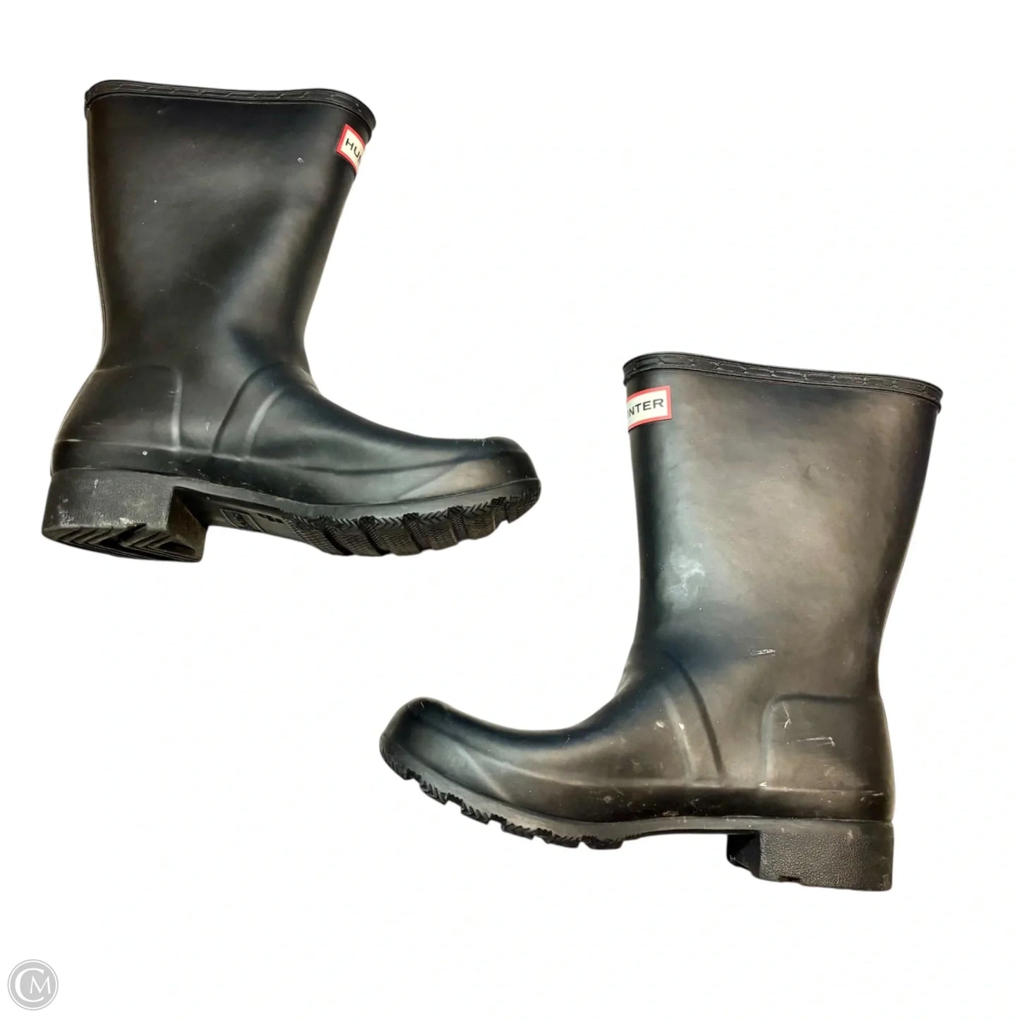 Boots Rain By Hunter In Black, Size: 7