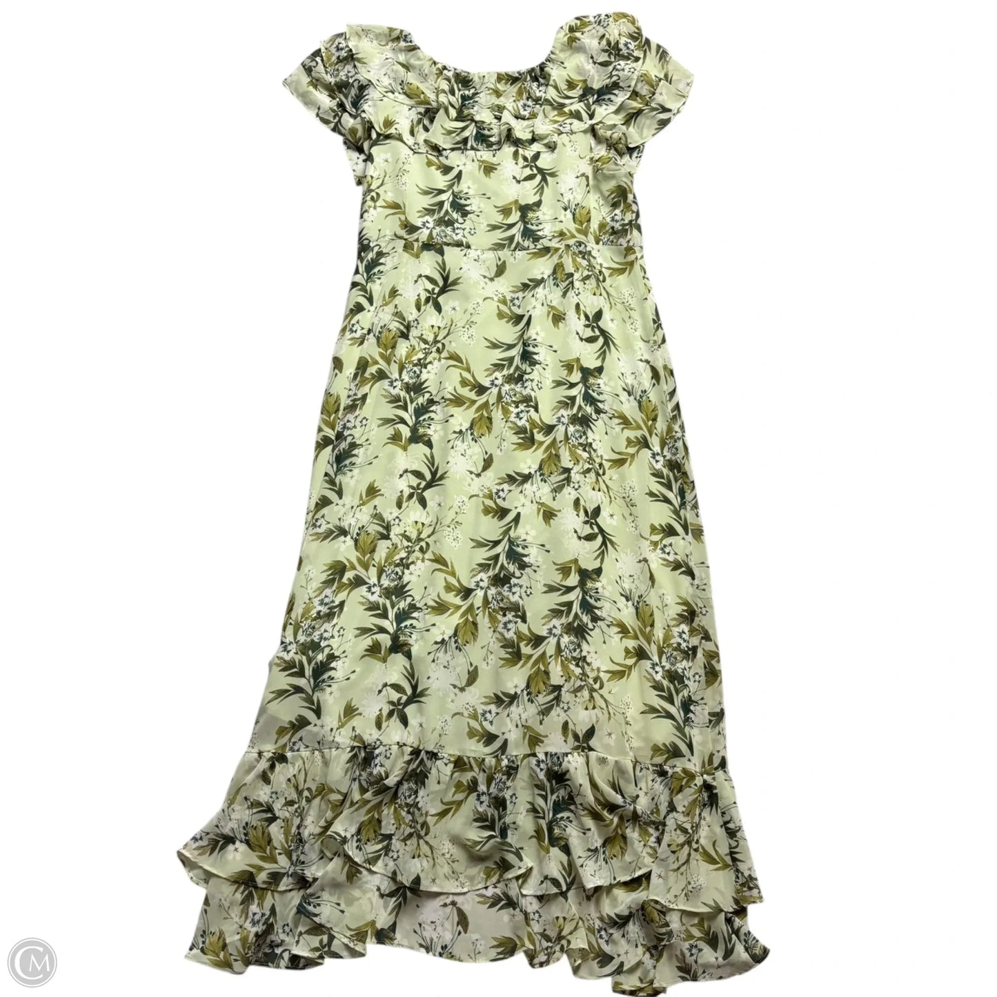 Dress Casual Maxi By Chelsea 28 In Floral Print, Size: 1x