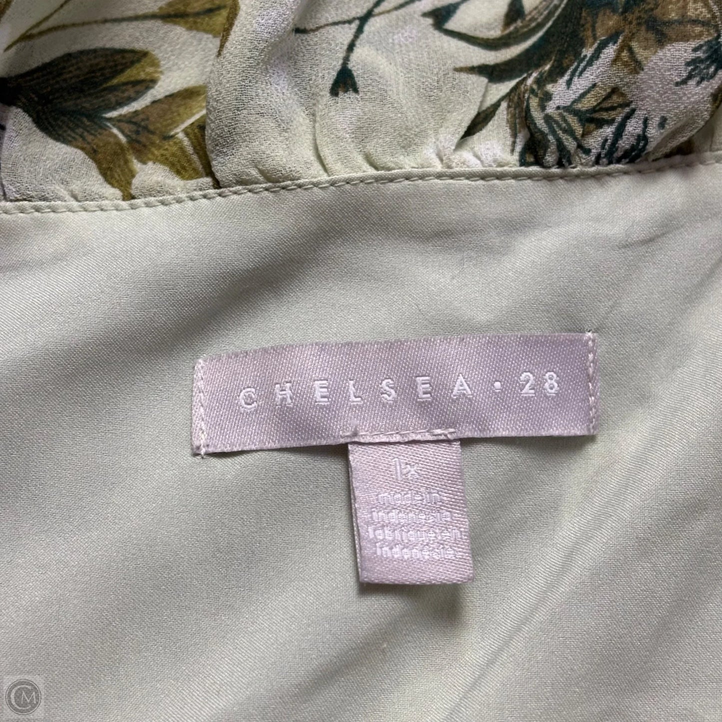 Dress Casual Maxi By Chelsea 28 In Floral Print, Size: 1x