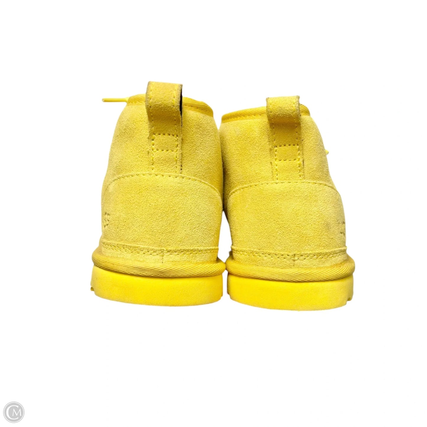 Boots Designer By Ugg In Yellow, Size: 11