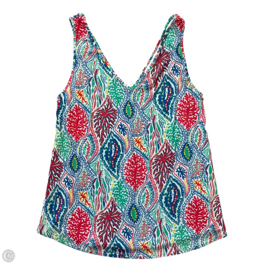 Top Sleeveless Designer By Lilly Pulitzer In Nautical Print, Size: M