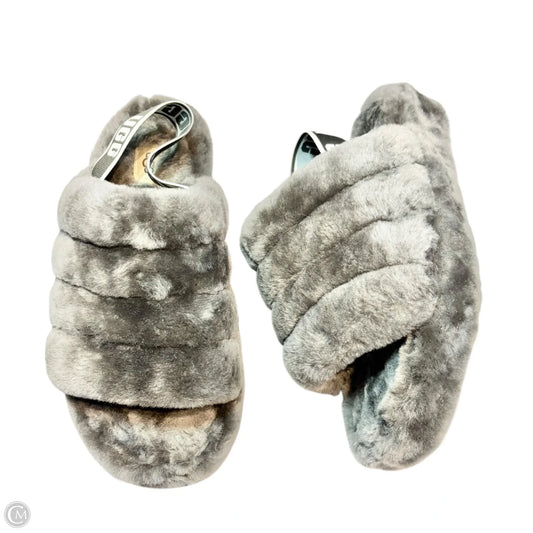 Sandals Designer By Ugg In Grey, Size: 9