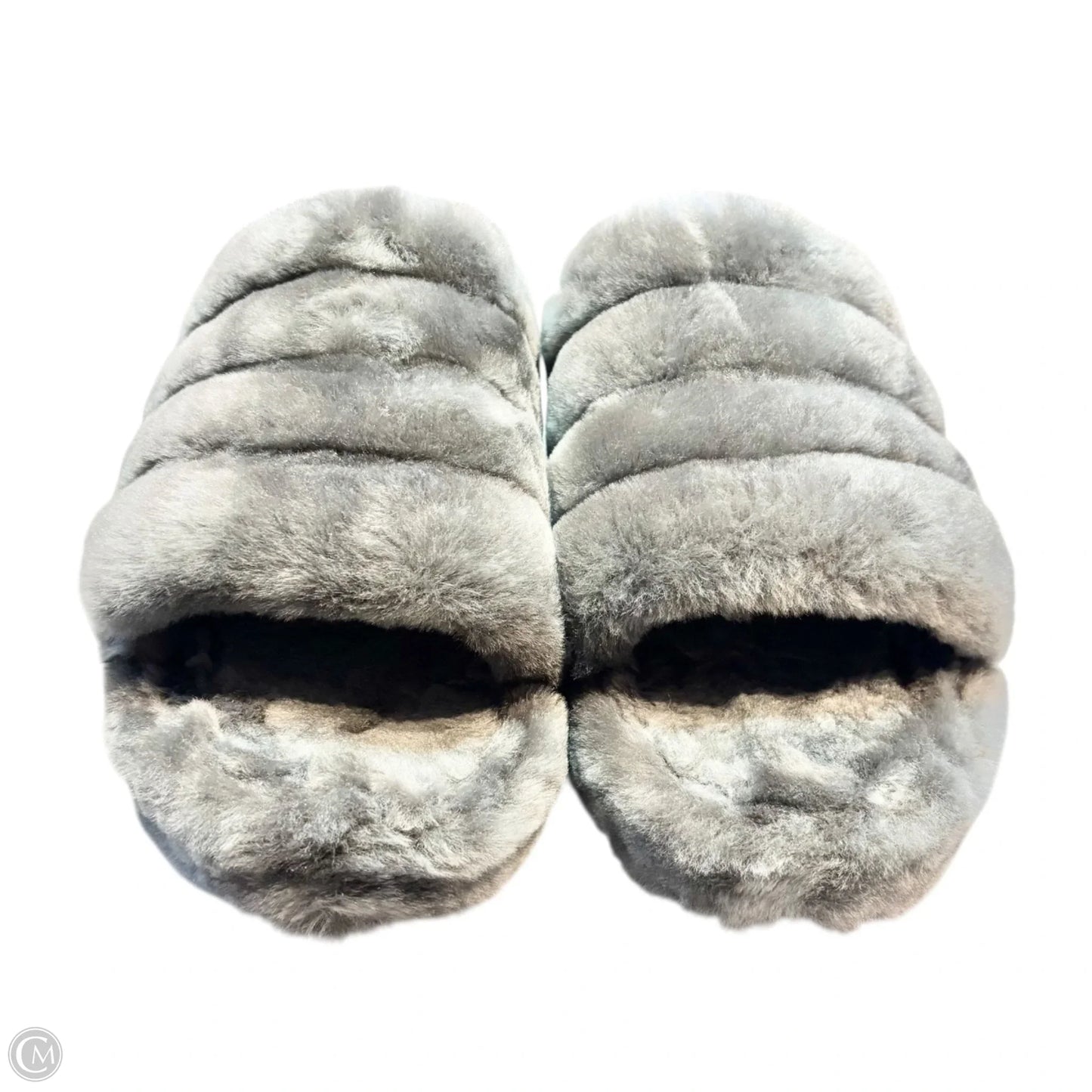 Sandals Designer By Ugg In Grey, Size: 9