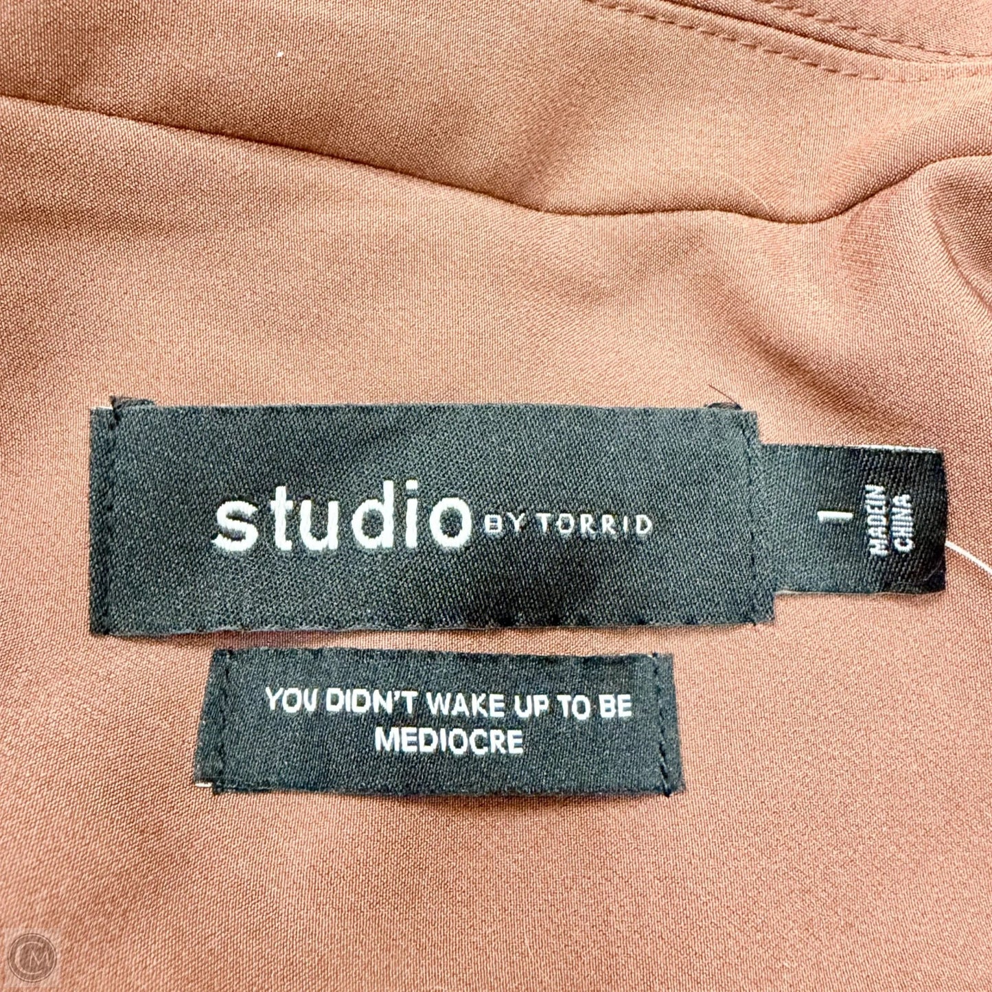 Blazer By Torrid In Brown, Size: 1x