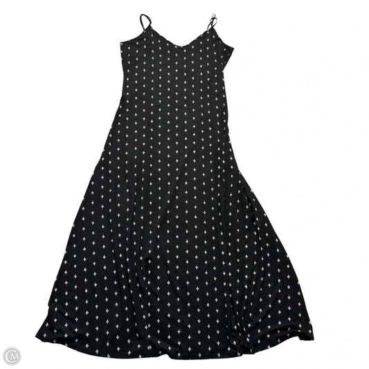 Dress Casual Maxi By Loft In Black & Tan, Size: Xl