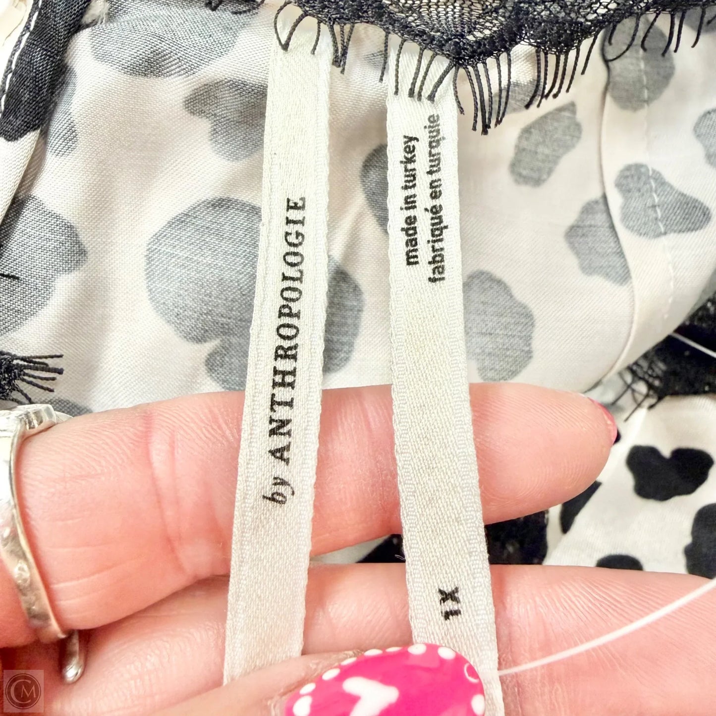 Dress Casual Midi By Anthropologie In Animal Print, Size: 1x