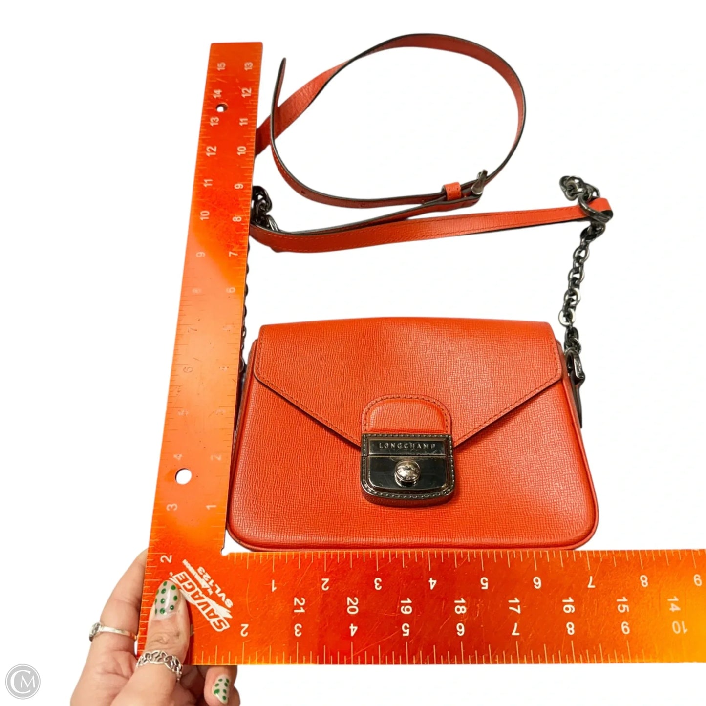 Crossbody Designer By Longchamp, Size: Medium