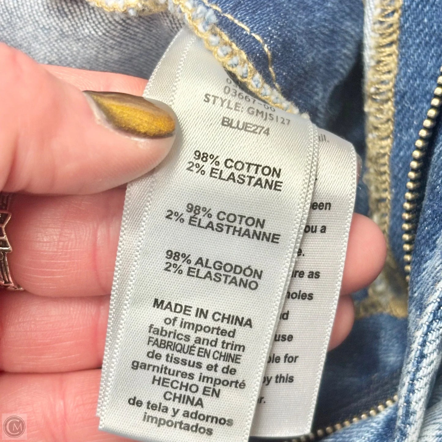 Overalls By Good American In Blue Denim, Size: S