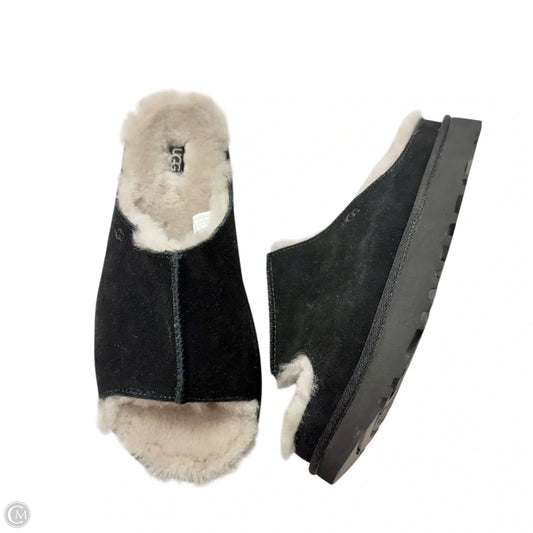 Sandals Designer By Ugg In Black, Size: 8