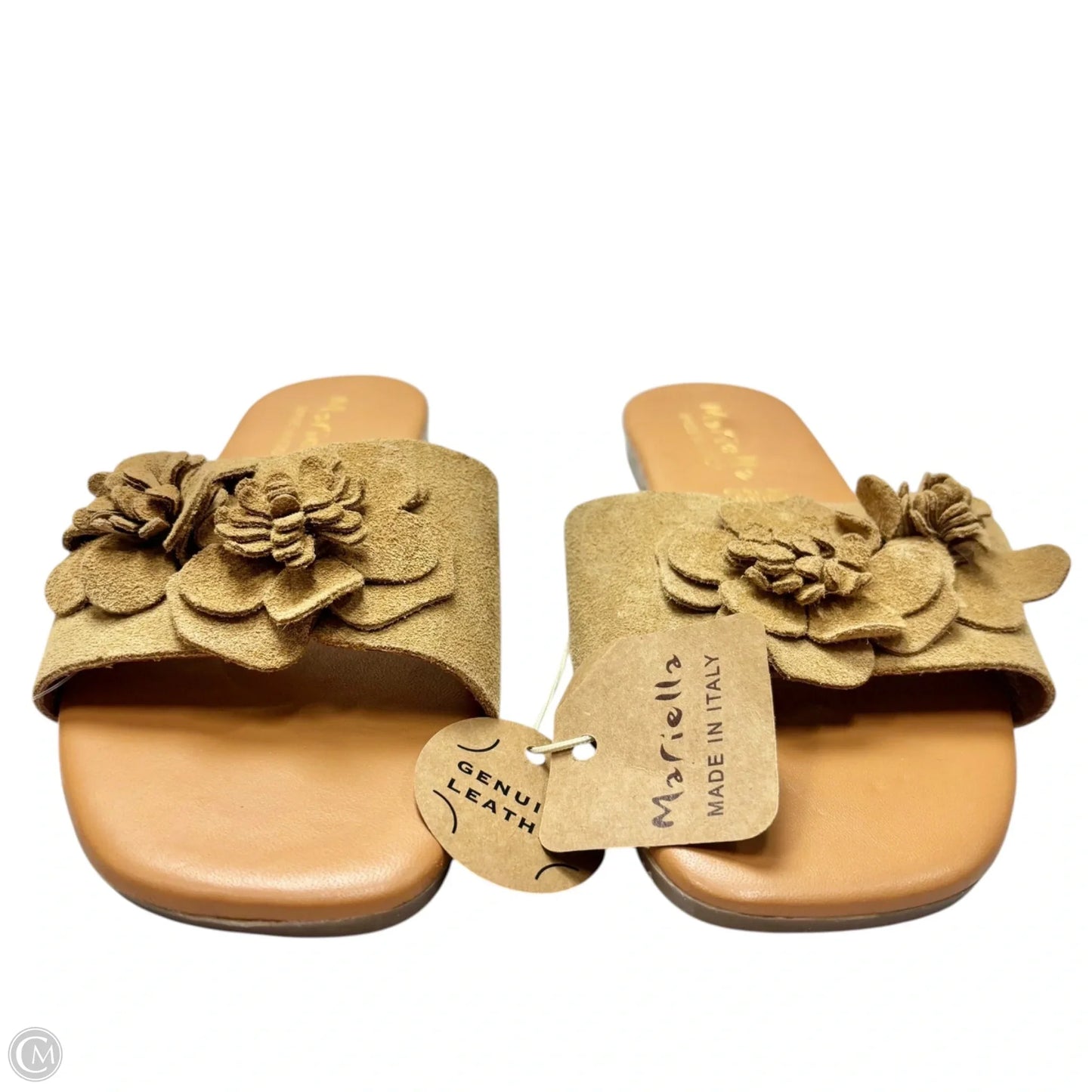 Sandals Flats By Mariella In Tan, Size: 6.5