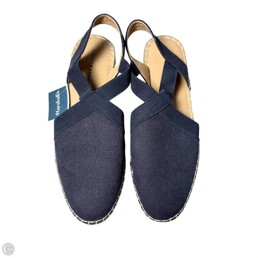 Shoes Flats By Lucky Brand In Navy, Size: 9