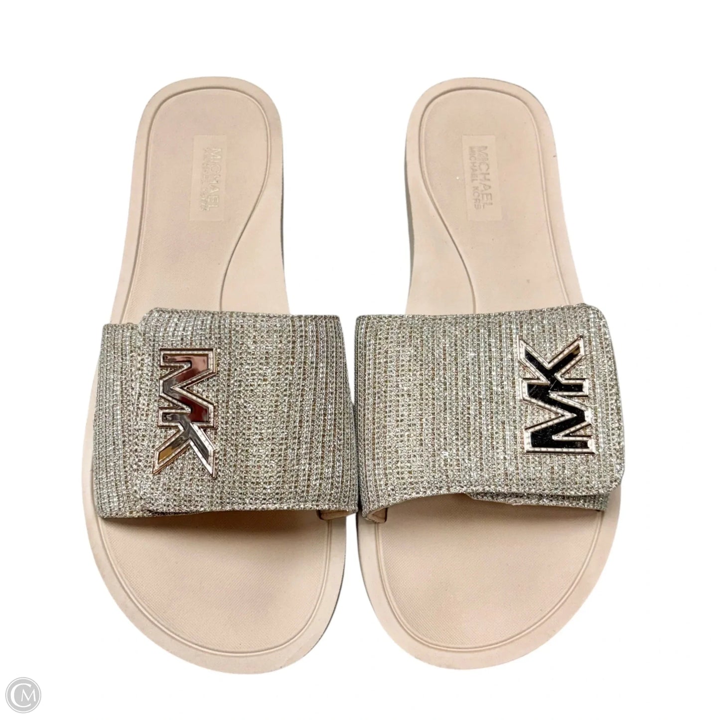 Sandals Flats By Michael By Michael Kors In Pink, Size: 8.5