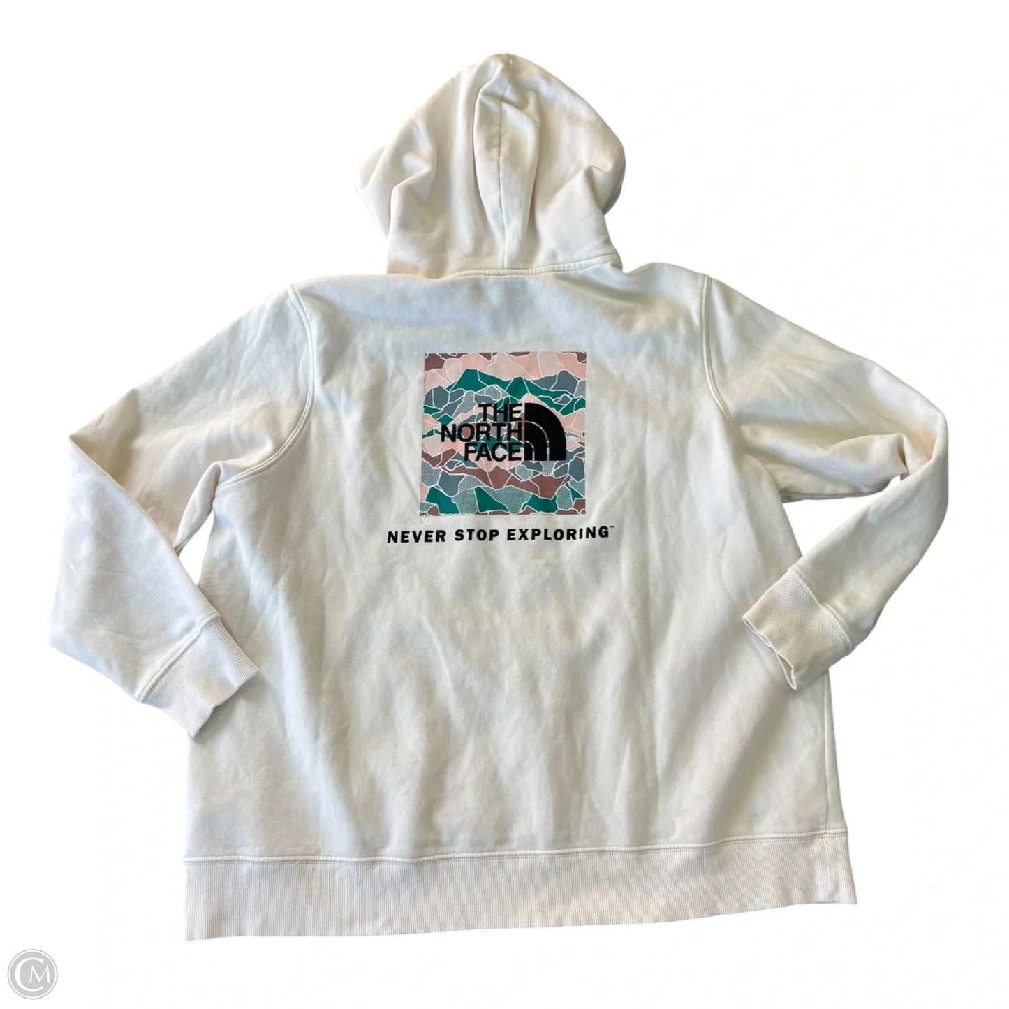 Sweatshirt Hoodie By The North Face In Cream, Size: 2x