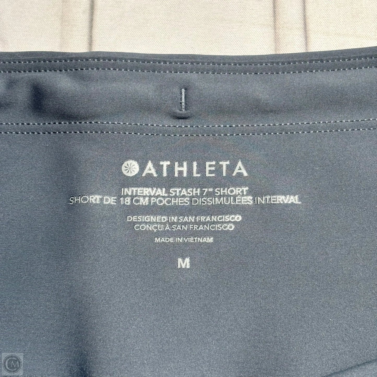Athletic Shorts By Athleta In Grey, Size: M