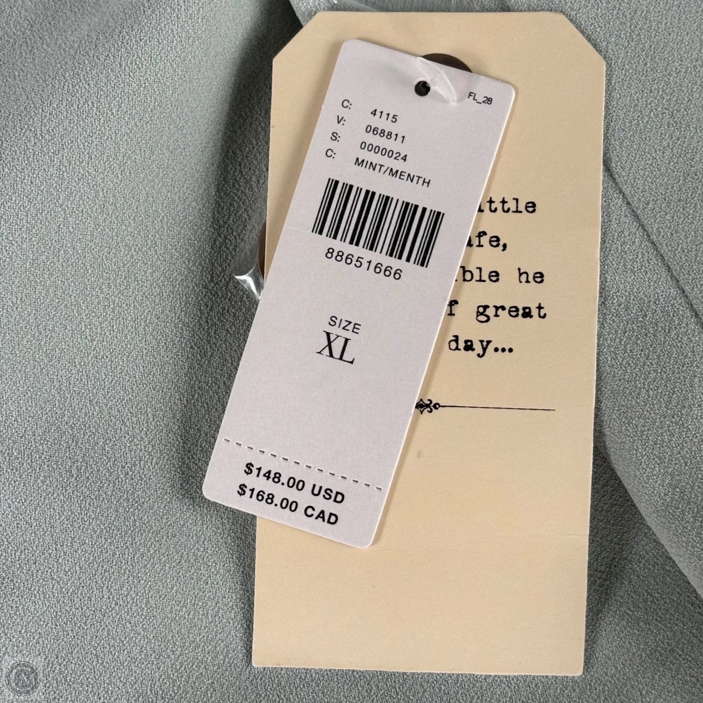 Blazer By Anthropologie In Teal, Size: Xl