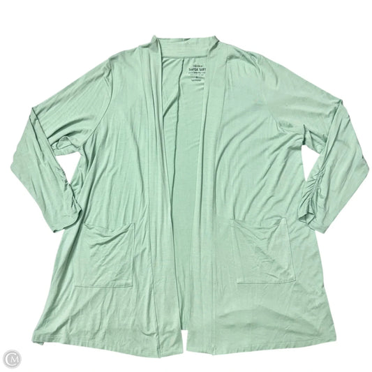 Cardigan By Torrid In Green, Size: 4x
