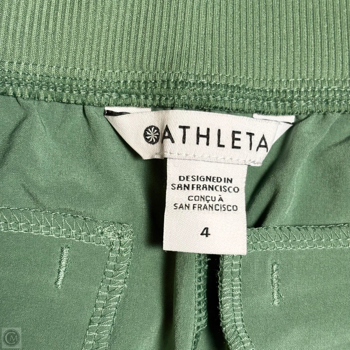Athletic Pants By Athleta In Green, Size: 4