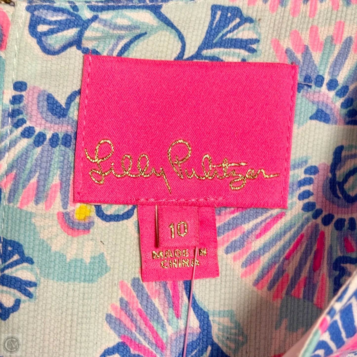 Dress Designer By Lilly Pulitzer In Nautical Print, Size: M