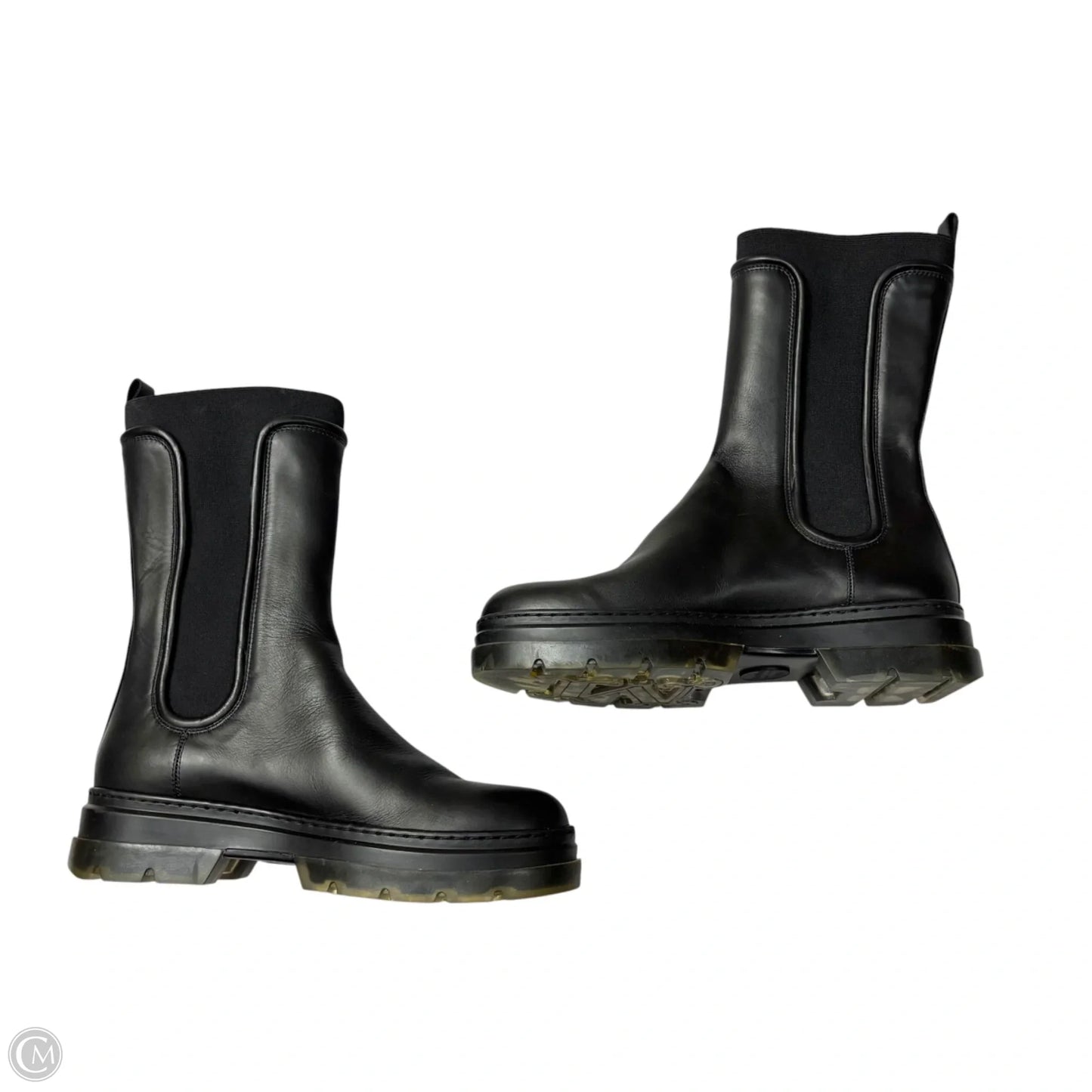 Boots Designer By Max Mara In Black, Size: 8.5