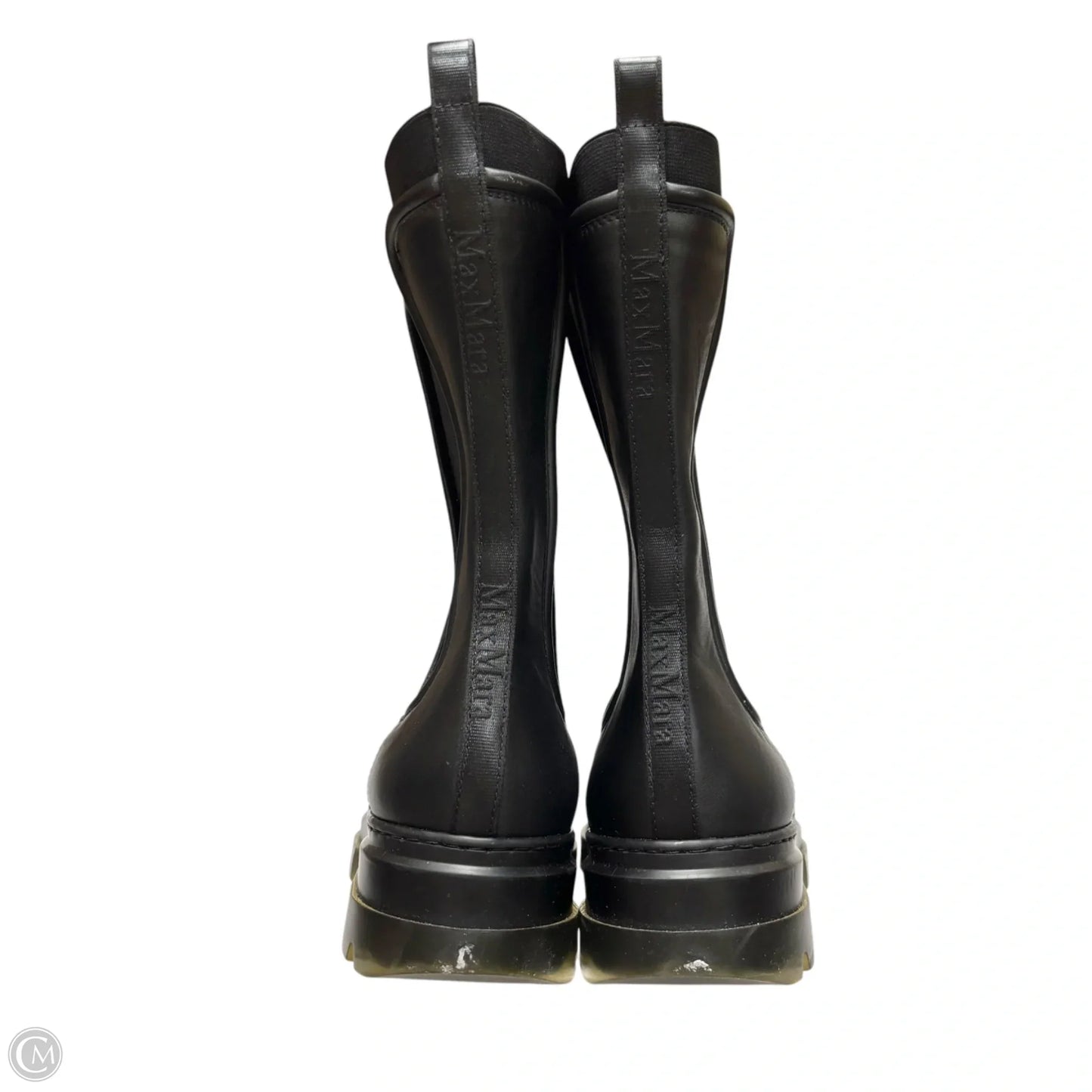Boots Designer By Max Mara In Black, Size: 8.5