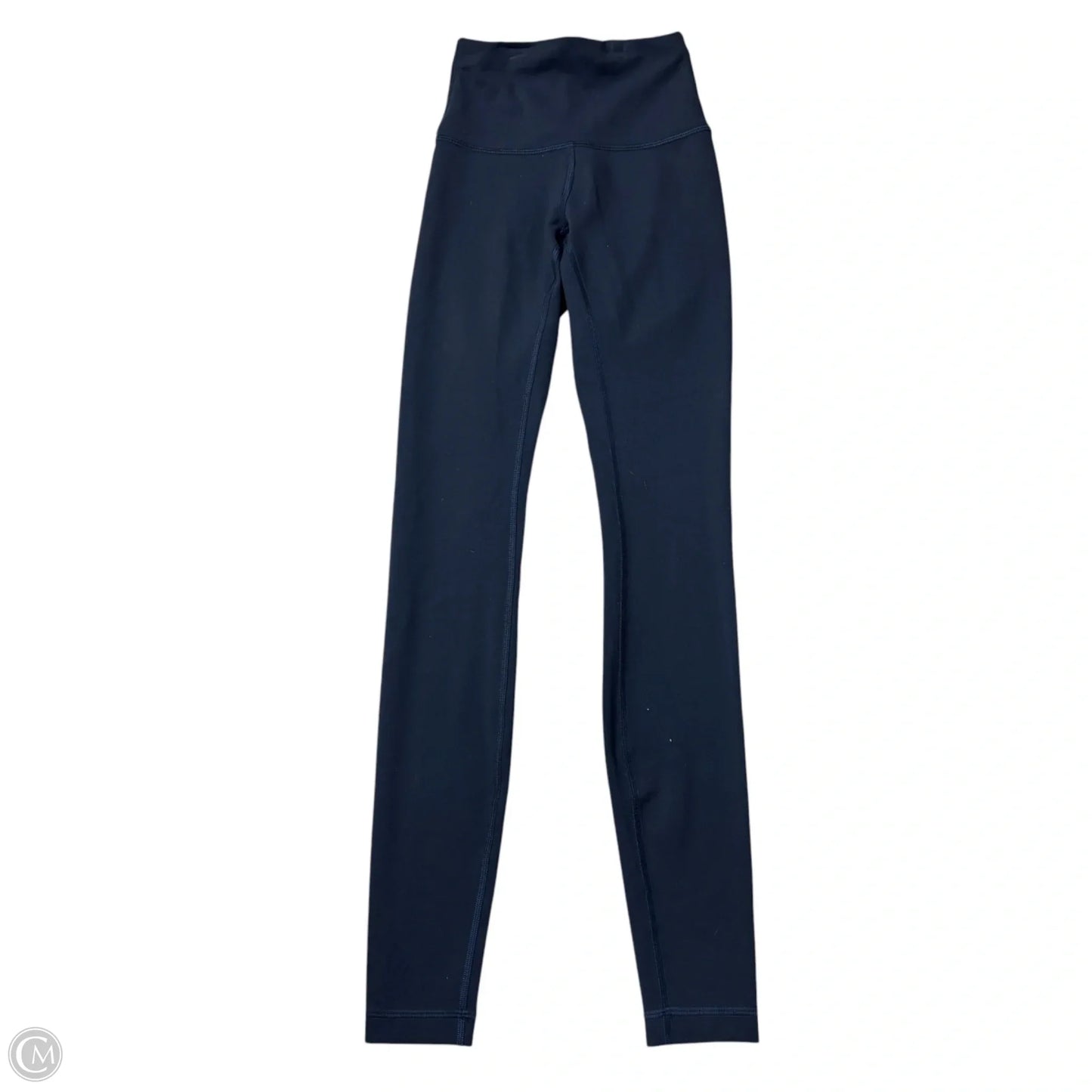 Athletic Leggings By Lululemon In Navy, Size: Xs