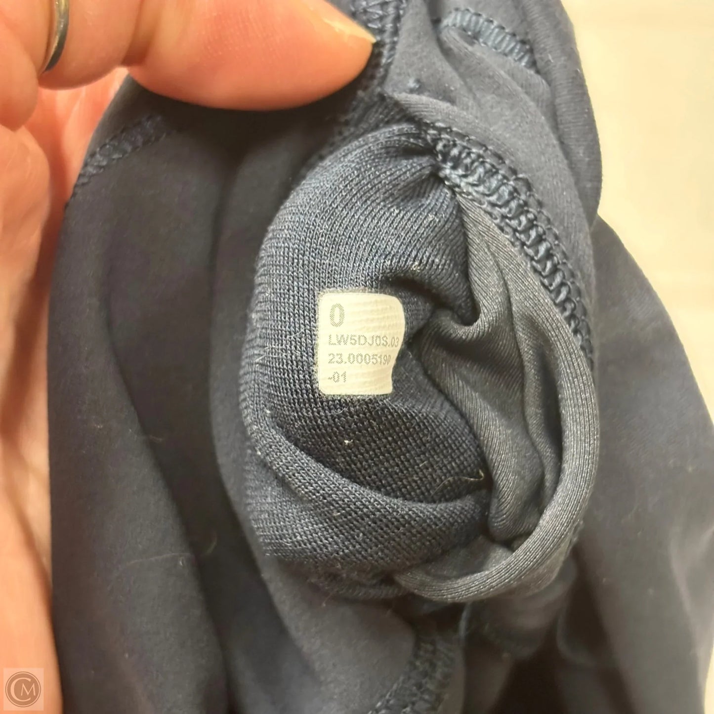 Athletic Leggings By Lululemon In Navy, Size: Xs