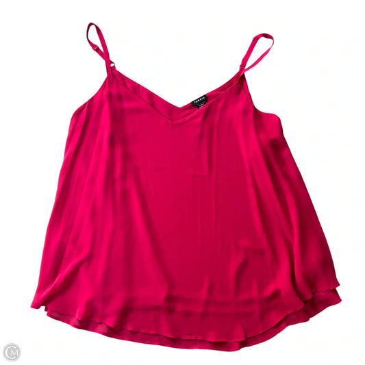 Top Sleeveless By Torrid In Red, Size: 2x
