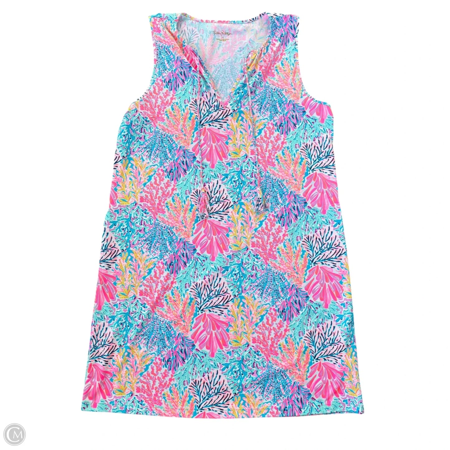 Dress Designer By Lilly Pulitzer In Nautical Print, Size: M