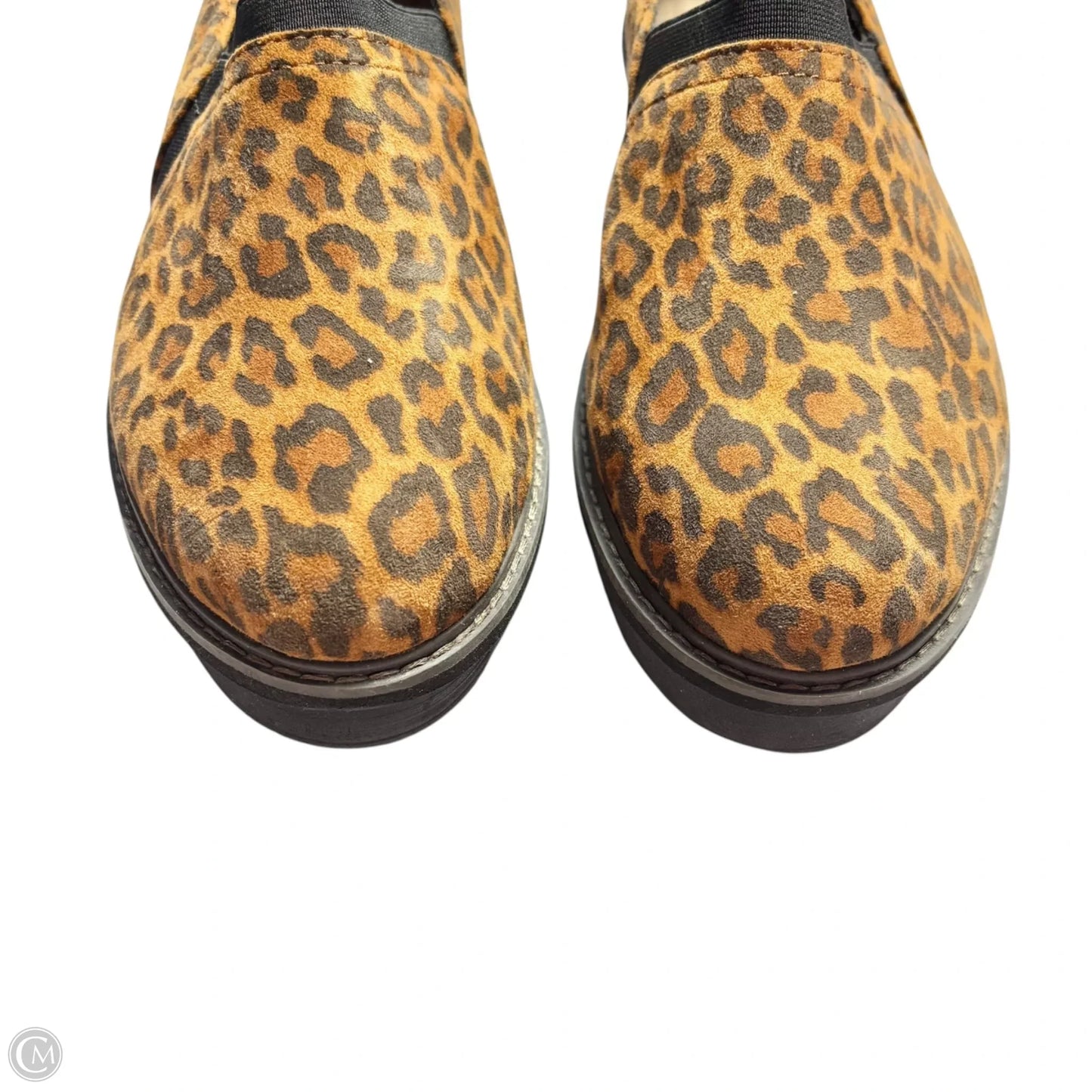 Shoes Flats By Clarks In Animal Print, Size: 10