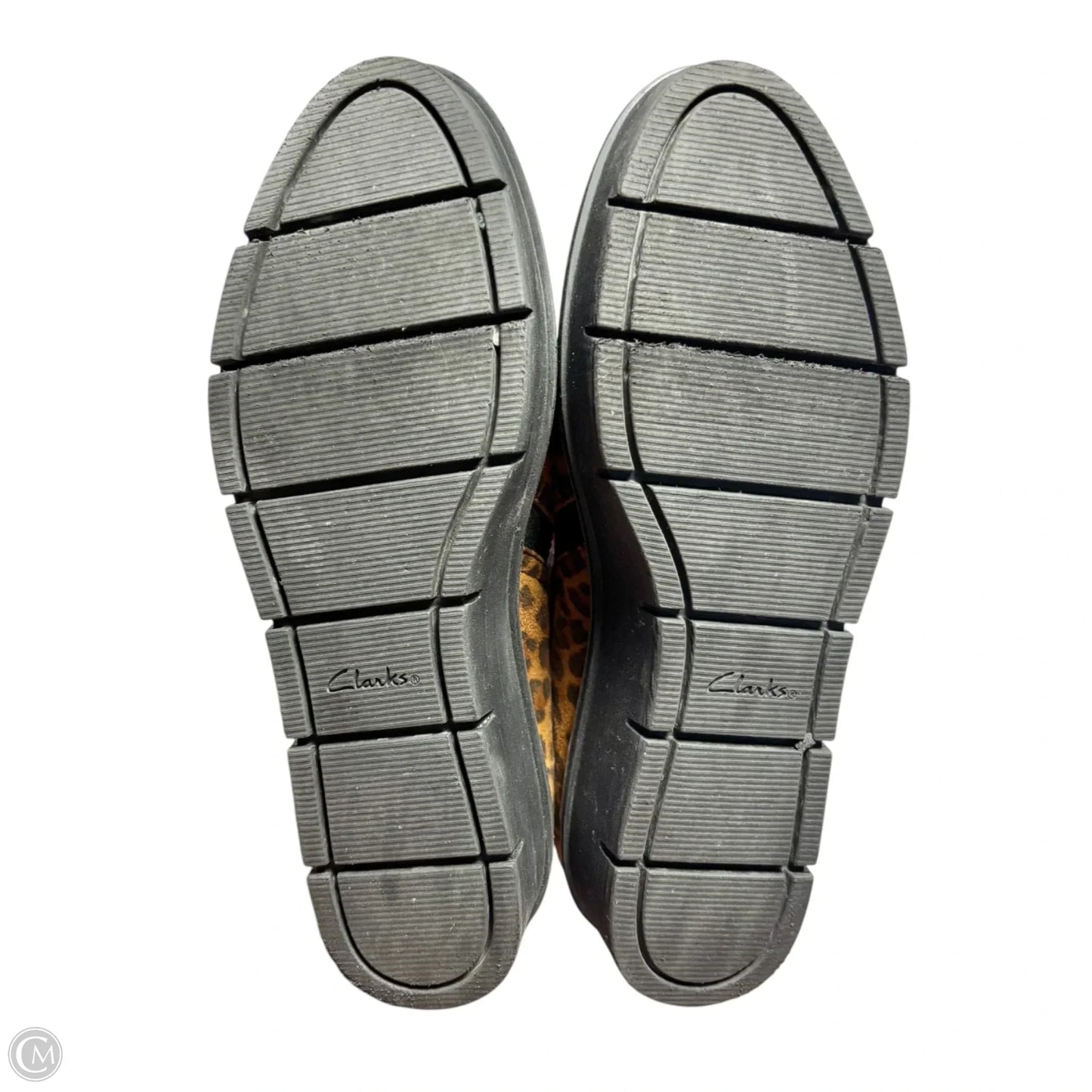 Shoes Flats By Clarks In Animal Print, Size: 10
