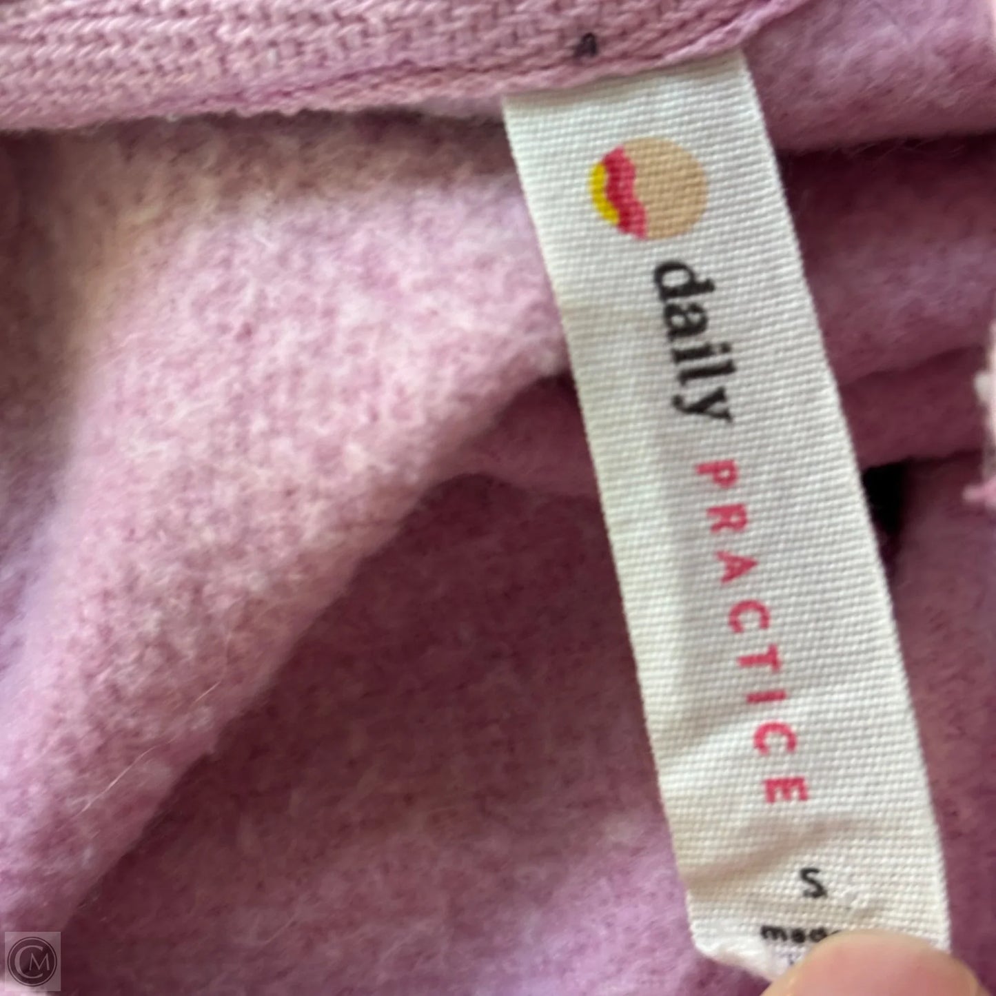 Sweatshirt Hoodie By Daily Practice By Anthropologie In Pink, Size: S