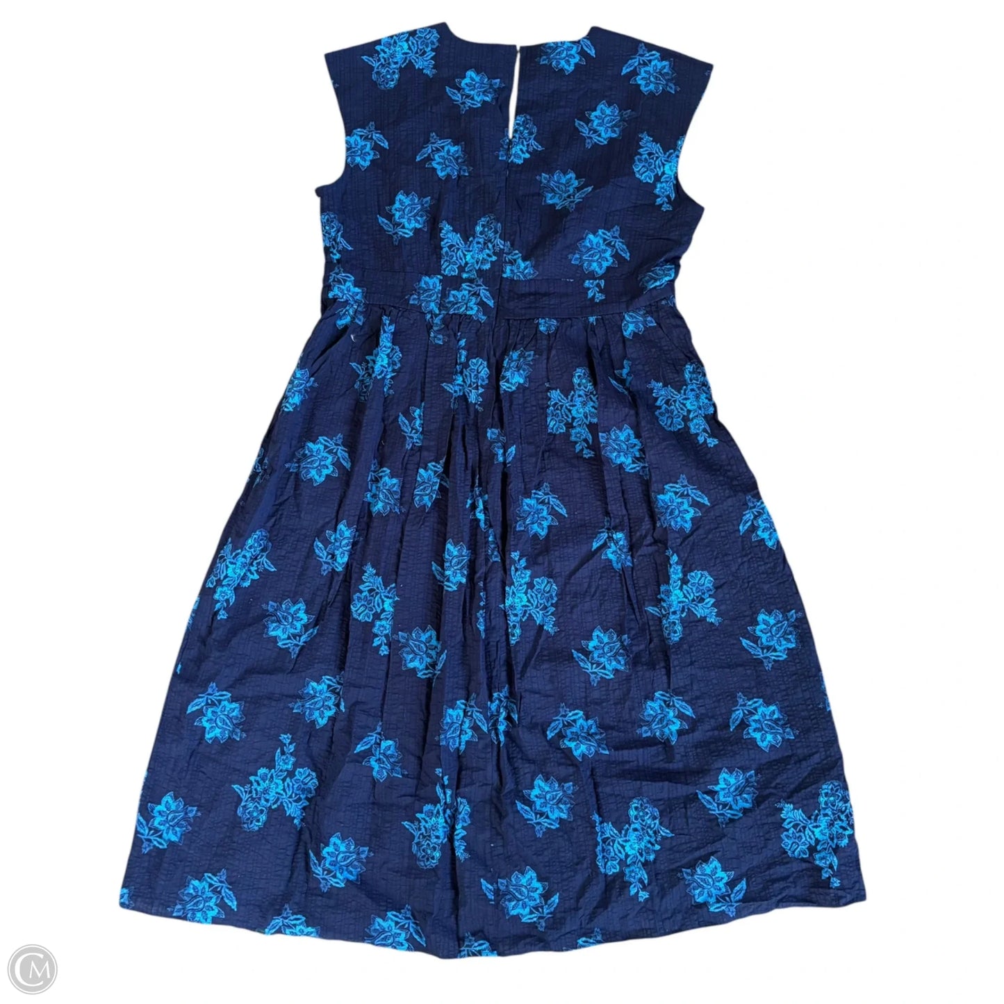 Dress Casual Midi By Lane Bryant In Navy, Size: L