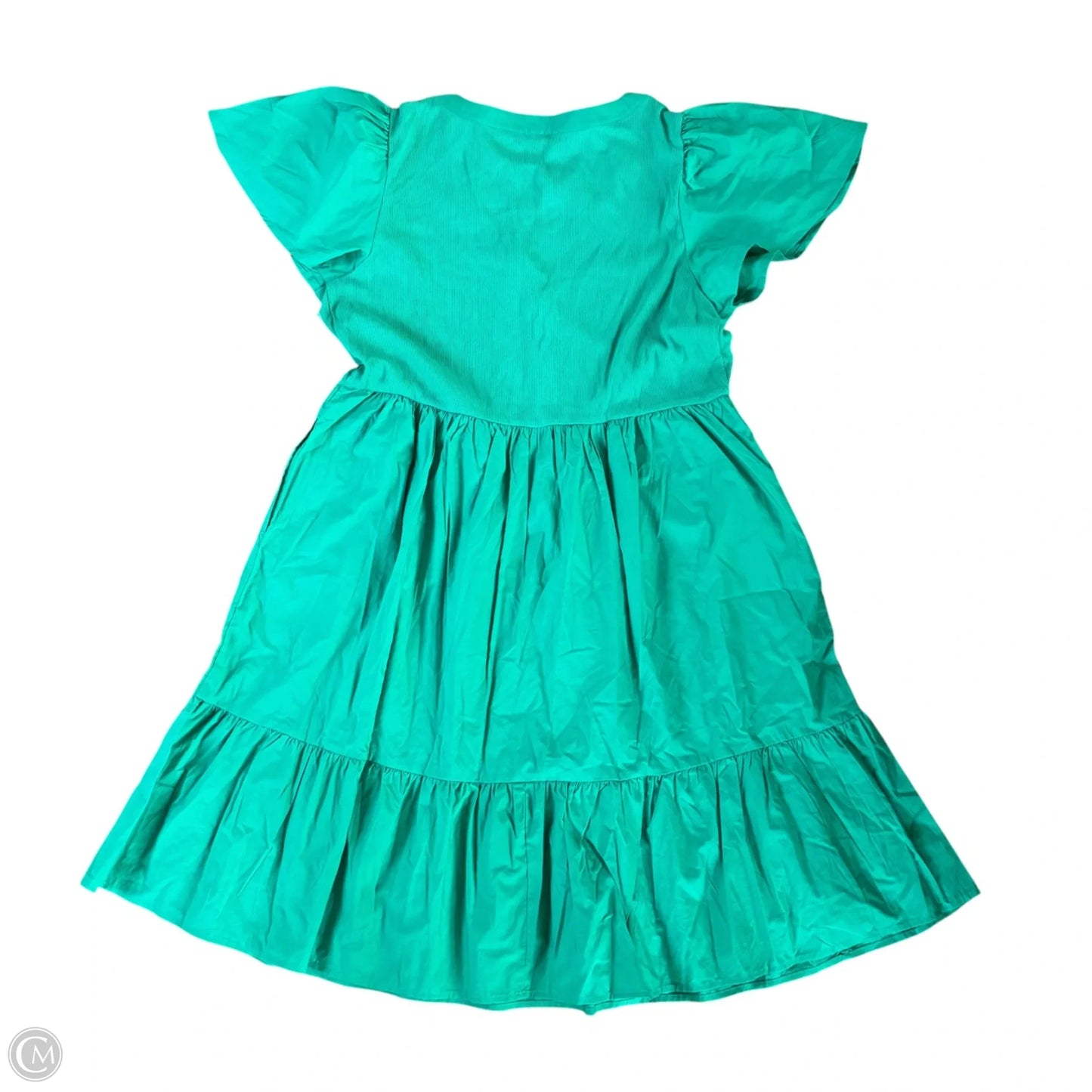 Dress Casual Midi By Lane Bryant In Green, Size: L