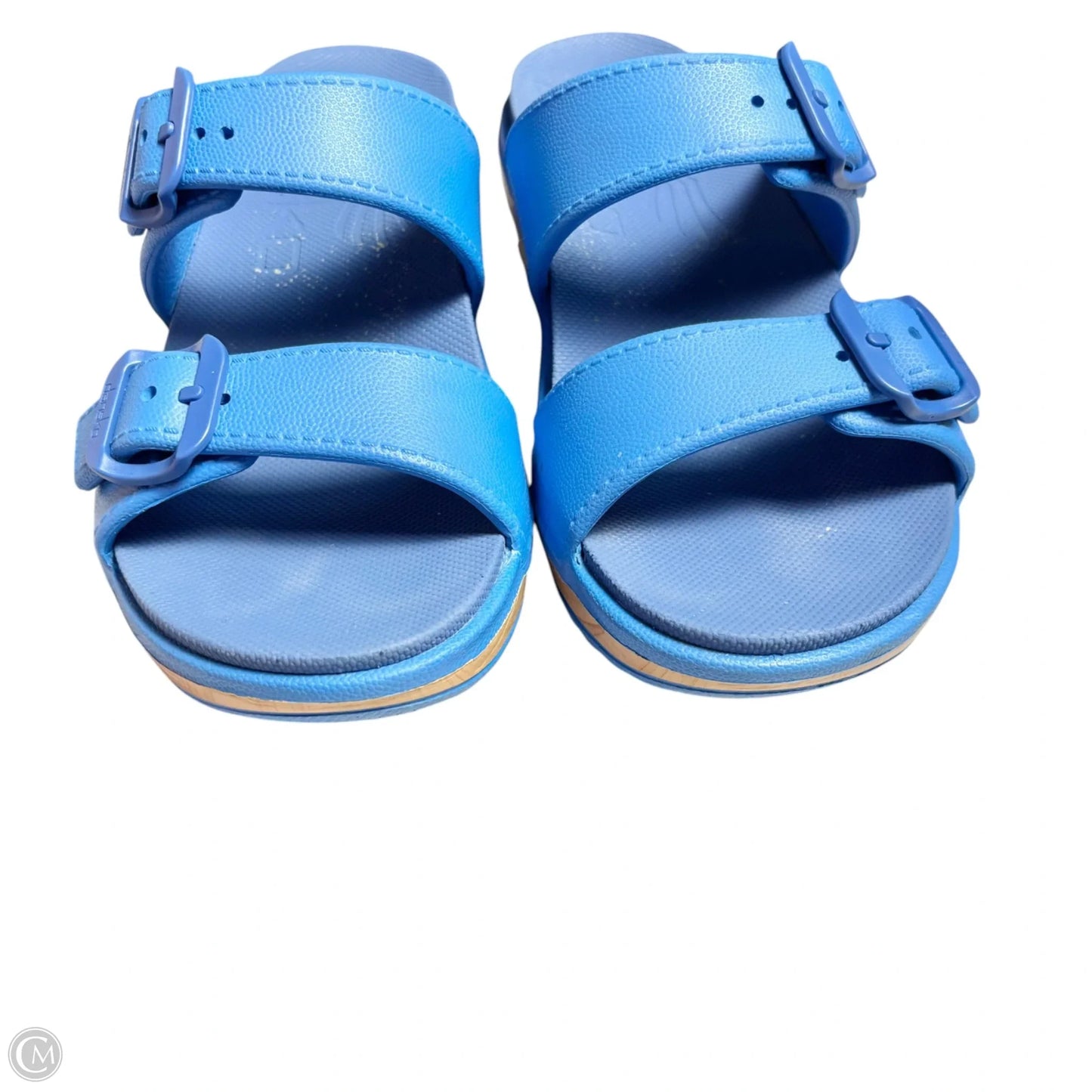 Sandals Flats By Dansko In Blue, Size: 8.5