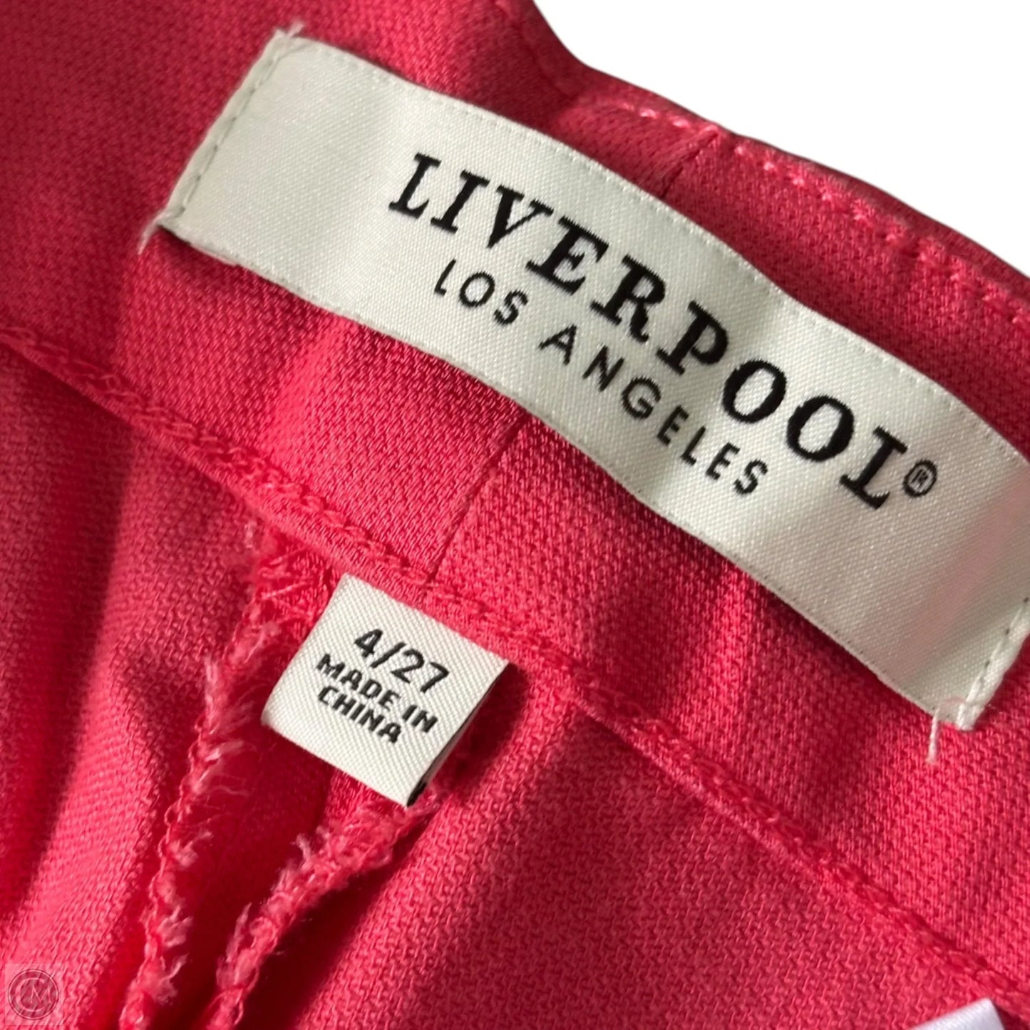 Pants Dress By Liverpool In Pink, Size: 4