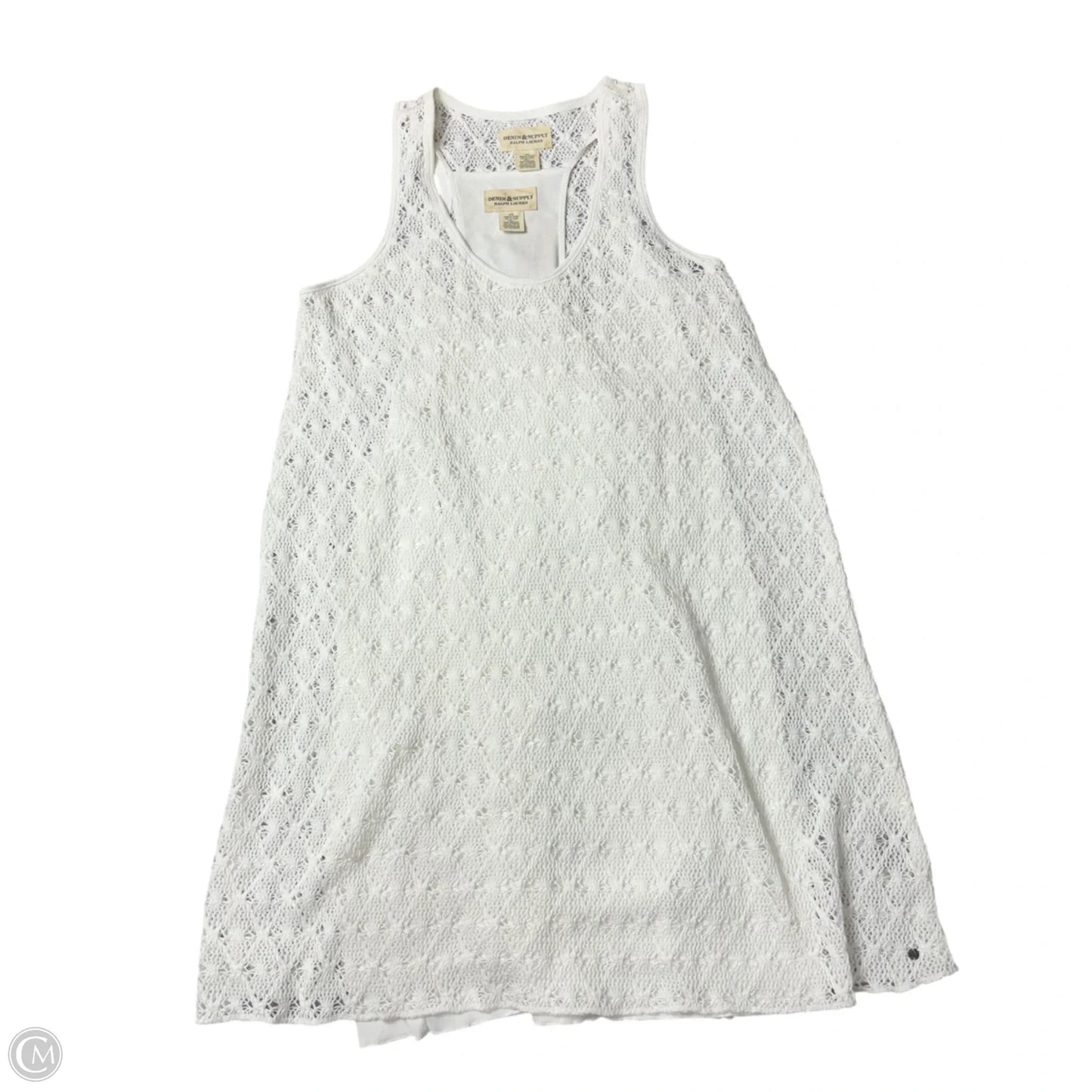 Dress Casual Short By Lauren By Ralph Lauren In White, Size: L