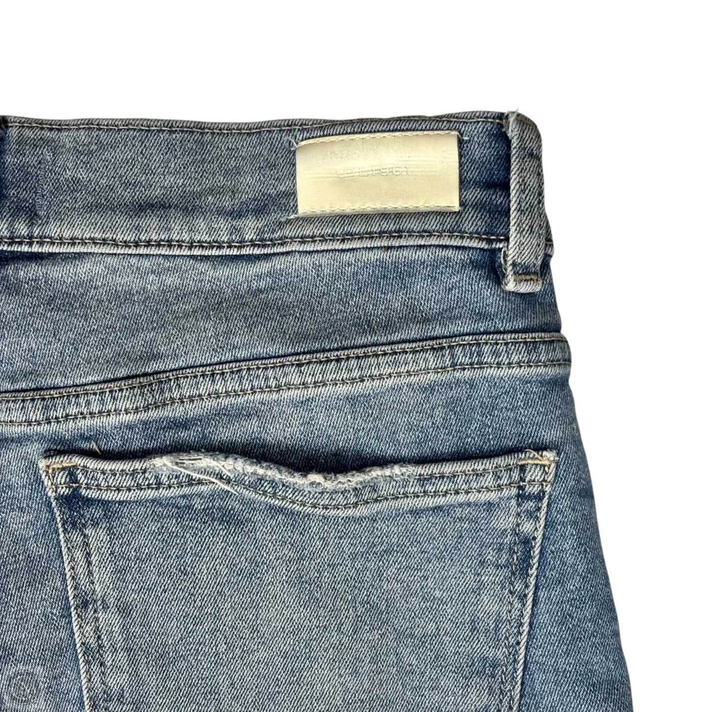 Jeans Straight By Dl1961 In Blue Denim, Size: 12