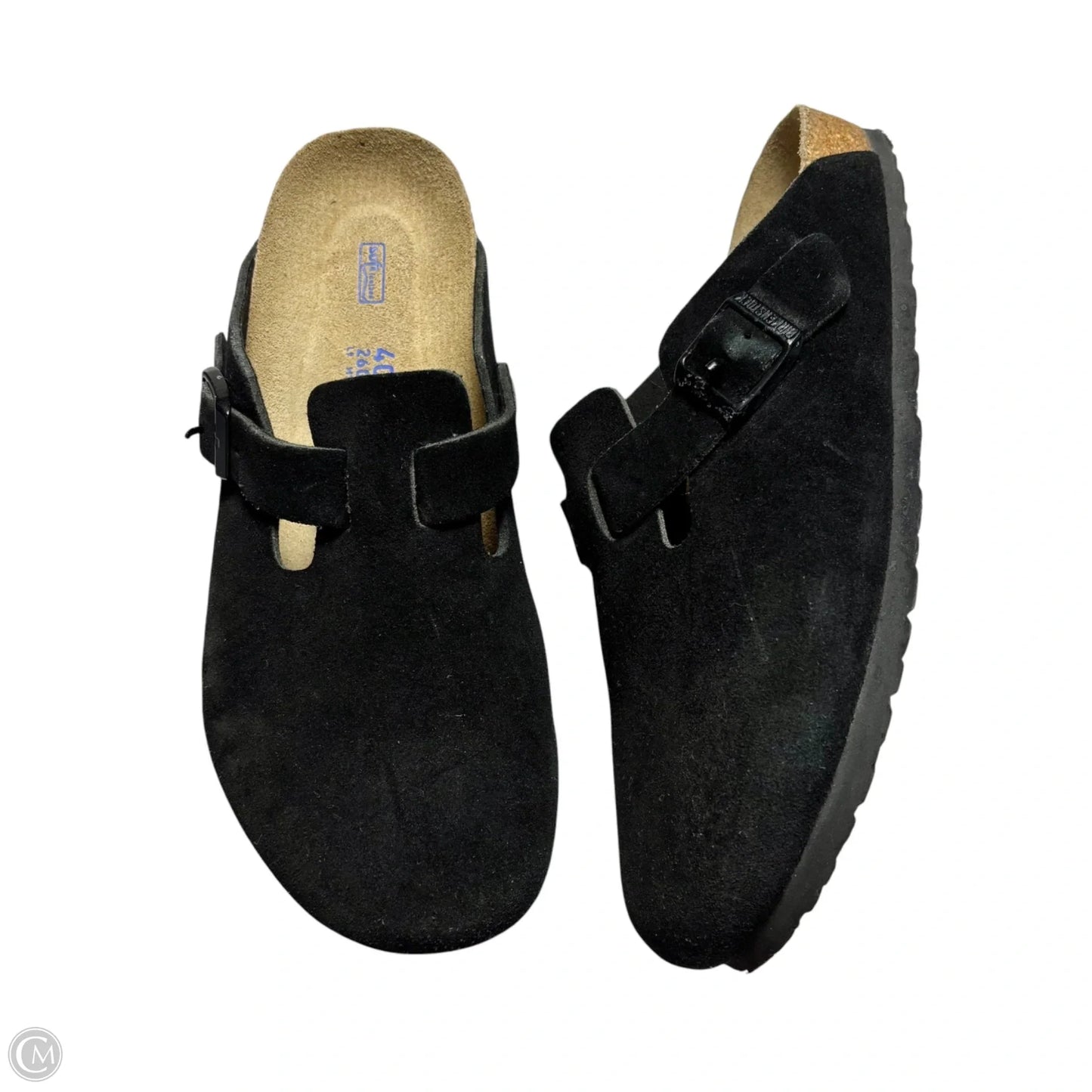Shoes Flats By Birkenstock In Black, Size: 9.5