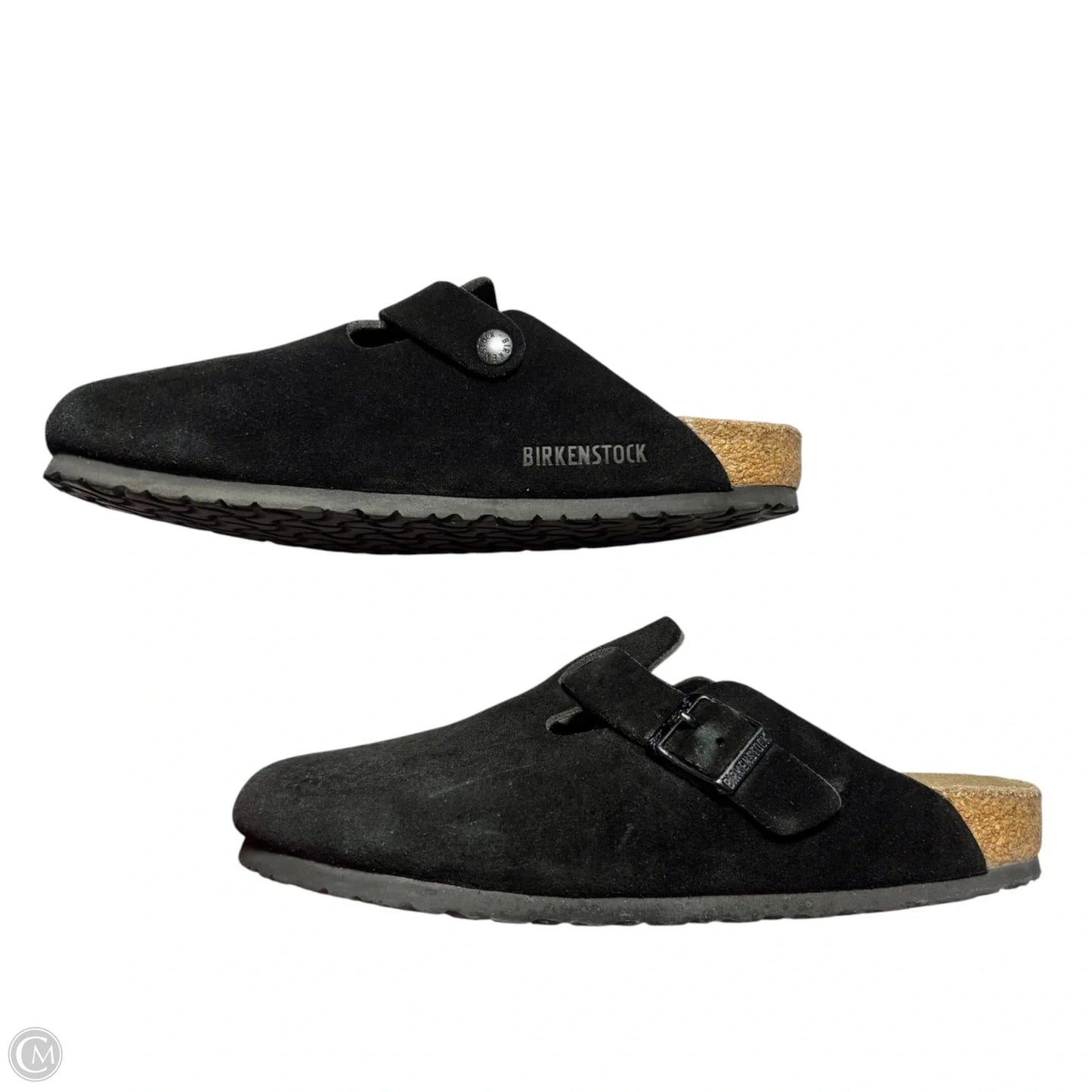 Shoes Flats By Birkenstock In Black, Size: 9.5