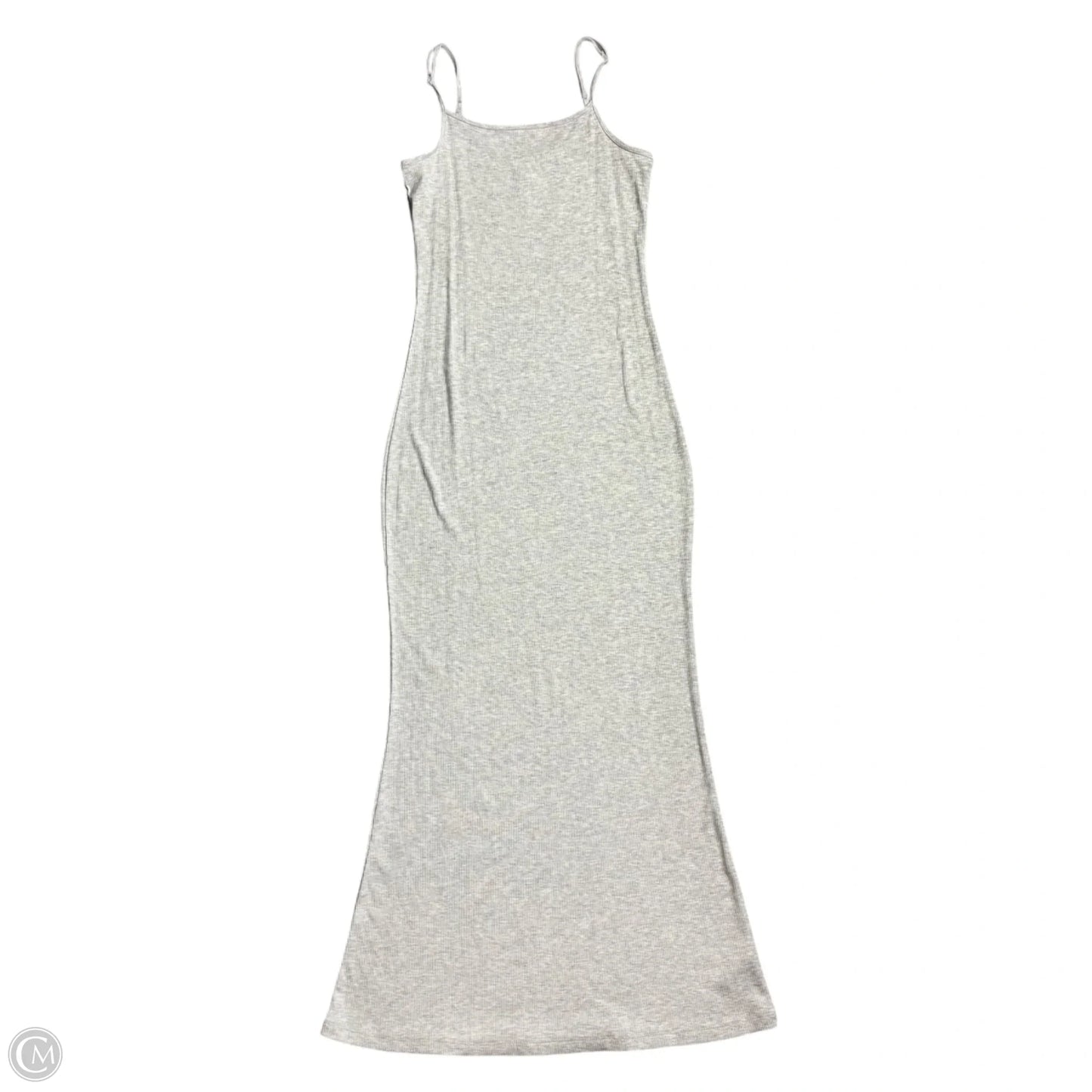 Dress Casual Midi By Babaton In Grey, Size: L