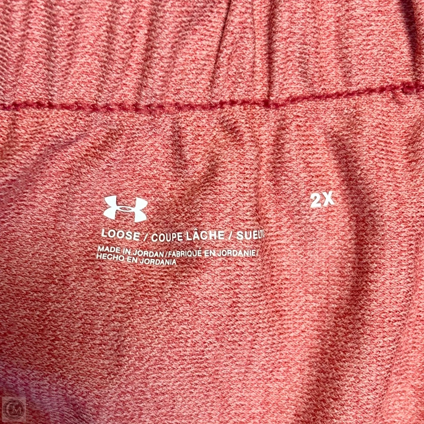 Athletic Shorts By Under Armour In Red, Size: 2x