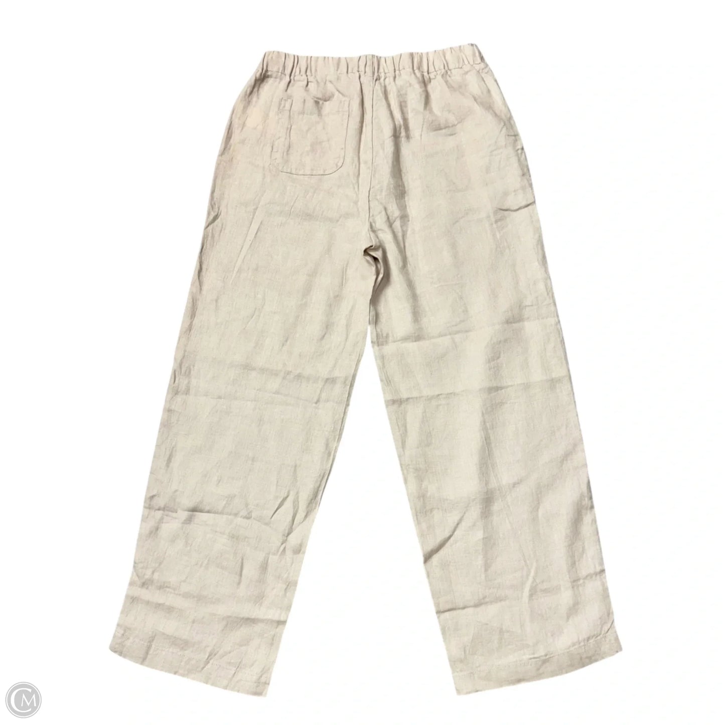 Pants Linen By Quince In Tan, Size: S