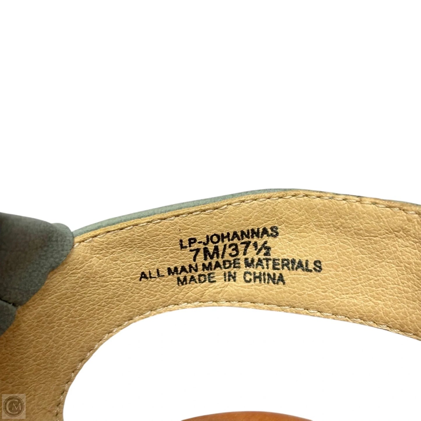 Sandals Flats By Lucky Brand In Teal, Size: 7